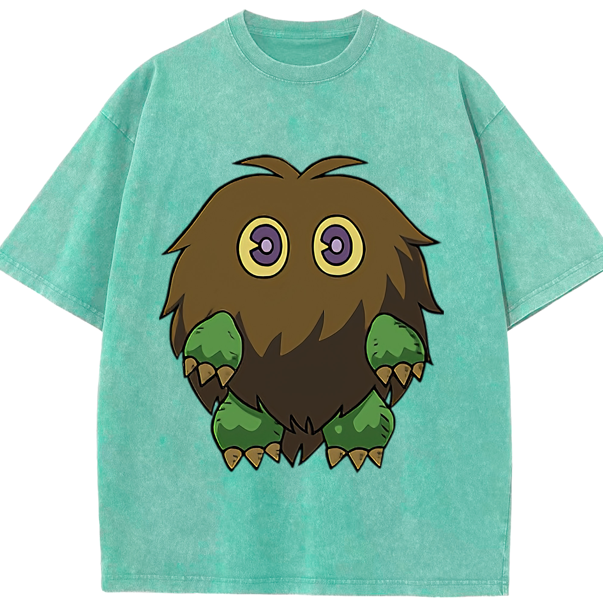 （画像用） 遊☆戯☆王 Yu-Gi-Oh! 綿100% ヴィンテージ風 半袖Tシャツ（フロントプリント）